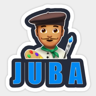 Juba Artist Sticker